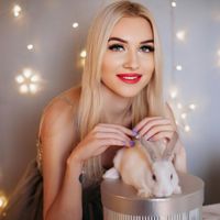 Portrait of Sofia Kravchuk with a warm smile.